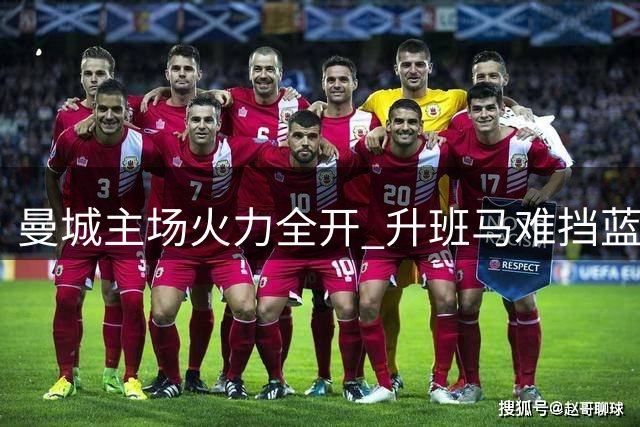 曼城主场火力全开 升班马难挡蓝月攻势
